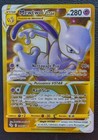Carte Pokemon MEWTWO 086/078 GOLD Vstar Secrète Pokemon GO EB10.5 FR NEUF