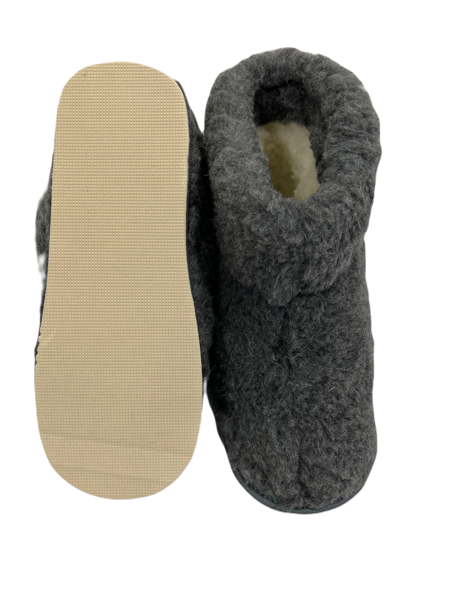 Femme Homme Hiver Chaussons Chaussettes de Laine de Mouton