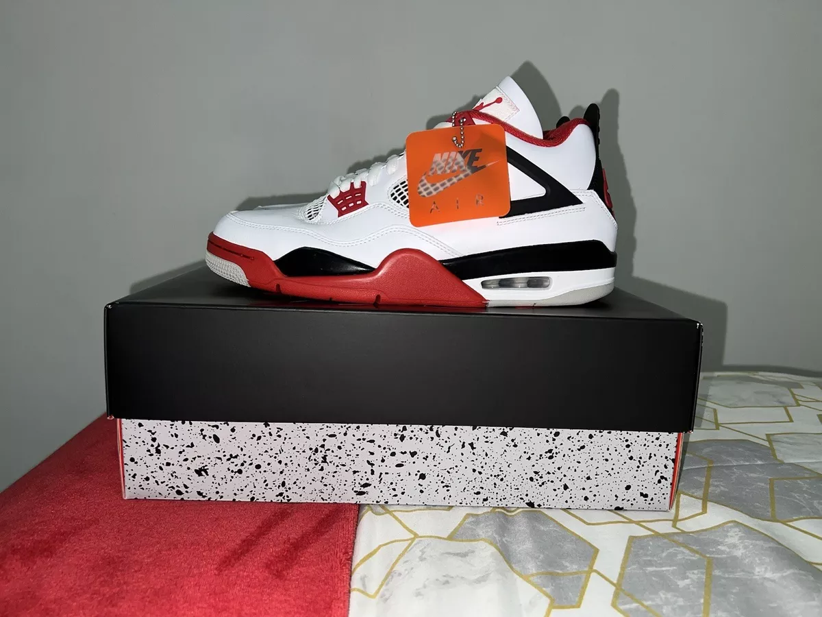 Jordan 4 Retro OG Mid Fire Red for Sale, Authenticity Guaranteed