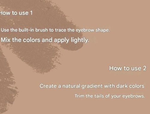 TONYMOLY Easy Touch Cake Eyebrow #02 Gray Brown Korean Cosmetics NEW - Picture 8 of 9