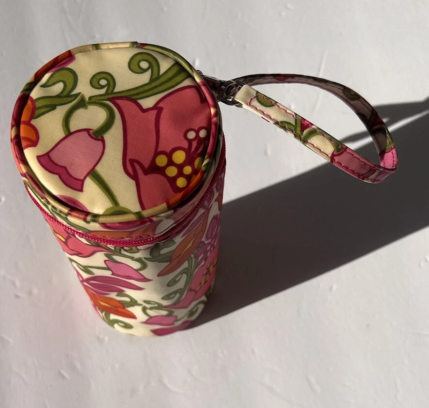 Vera Bradley Lilli Bell Caddy/garrafa de bebê/garrafa de água APOSENTADA - Imagem 4 de 4