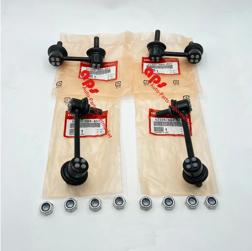 OEM 4Pcs Front & Rear Sway Bar Stabilizer End Link Set For 98-02 Accord TL CL Foto 2 de 4