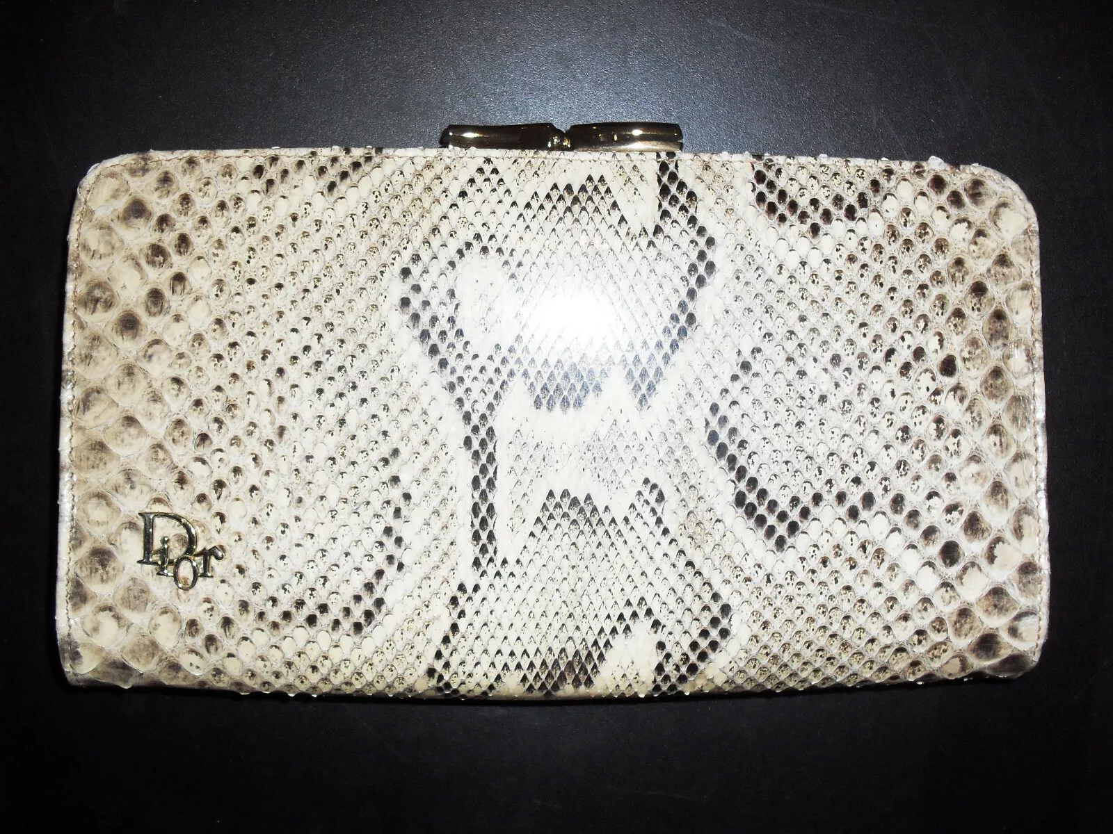 POCHETTE/POCHETTE EN PEAU DE SERPENT DIOR VINTAGE