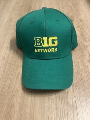 Green And Yellow Big 10 Network Hat Oregon Ducks Adjustable