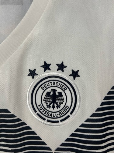 Muller Germany Team Jersey Home Football Soccer Shirt 2018 Adidas Women Size XL - Picture 4 of 12