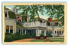 The Melrose Inn Harwichport Cape Cod MA Massachusetts Vintage Linen Postcard