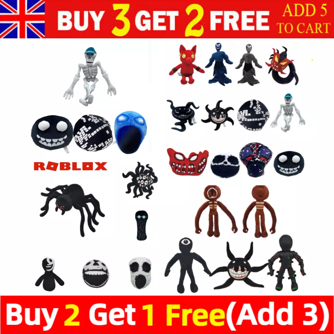 Doors Roblox Screech Plush Toys Monster Horror Game Doors Plush Toy Gifts  For Boys Girls And Fans