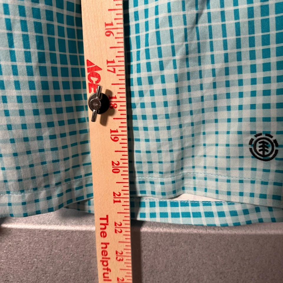 Pantalones Cortos Element Board Para Hombre 36 Azul Blanco Surf Bañador Bolsillos Híbrido Exterior Foto 4 de 4