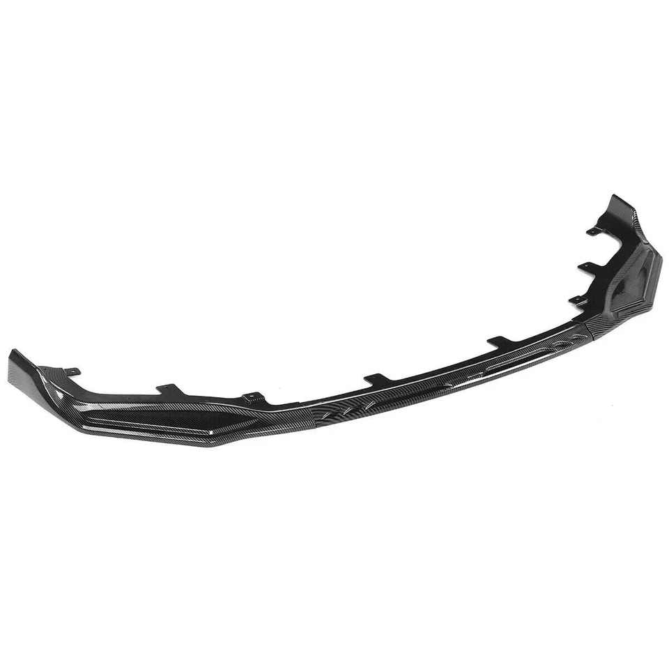 Kit de labios de parachoques delantero de fibra de carbono para Lexus IS200t IS300 IS350 F-Sport 2017-2020 Foto 3 de 4