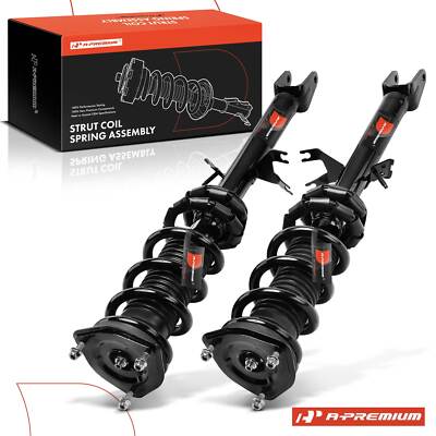 A-Premium Front Strut w/ Coil Springs Assembly for INFINITI QX70 14-17 5.0L 3.7L