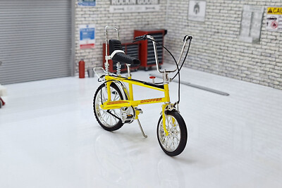Raleigh Chopper Fahrrad Fizzy Yellow MK2 Maßstab 1:12 Modell