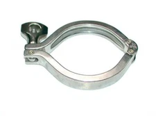 Unbranded Single Pin Sanitary Stainless Steel Clamp 3.5"