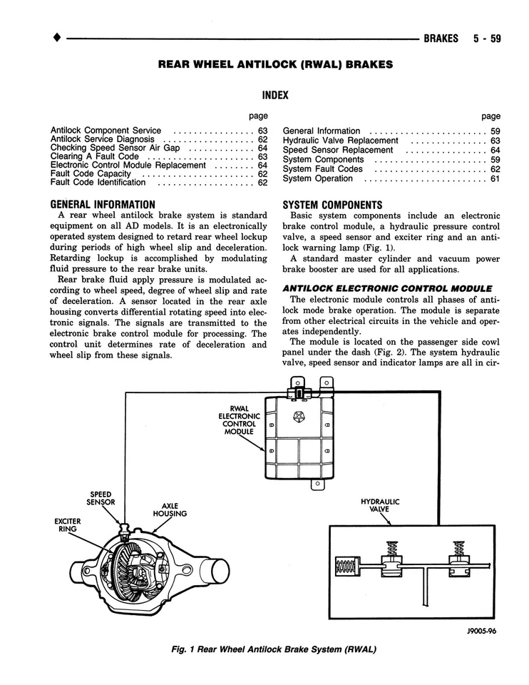 Camión Dodge D/W 150-350 1993, Ramcharger manual de taller Foto 3 de 4