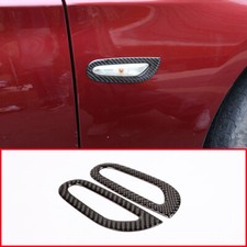 Real Carbon Fiber Side Marker Turn Light Signal Cover For Bmw 3 Serie E90 E92