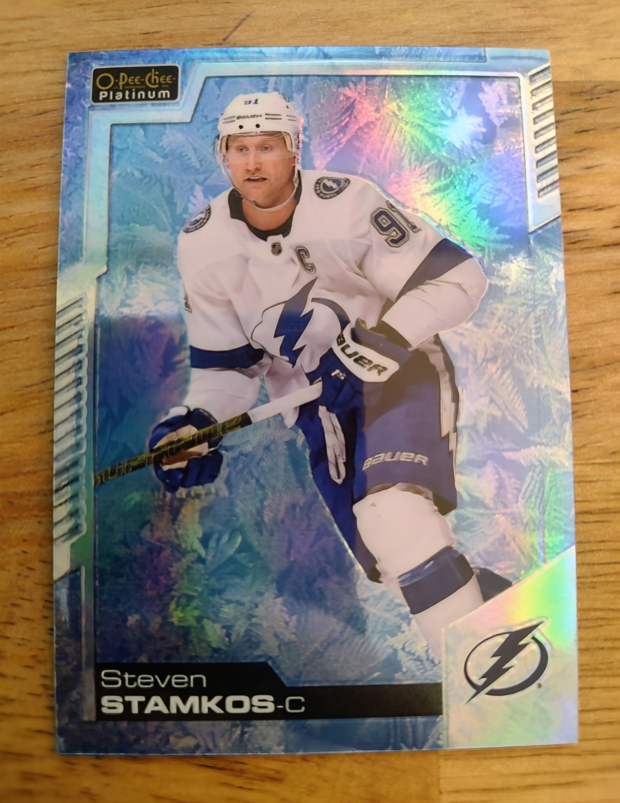 2020-21 O-Pee-Chee Platinum Arctic Freeze /99 Steven Stamkos #143