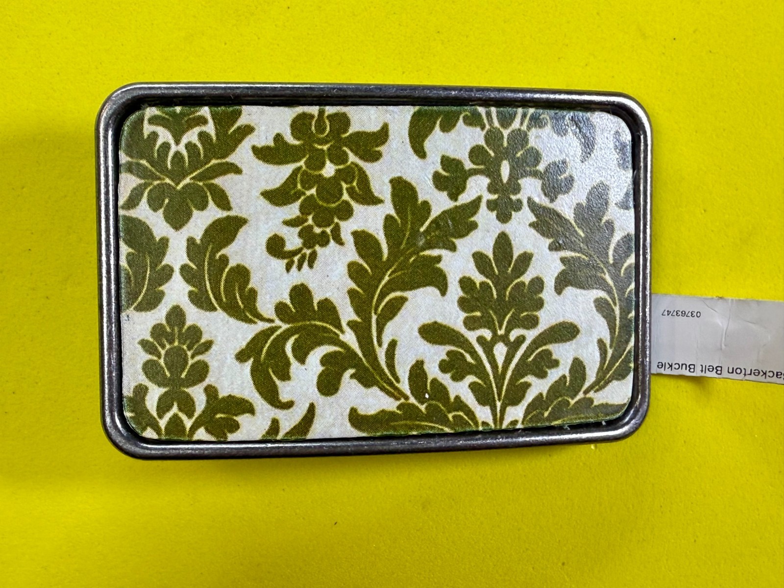 Spiral Scroll Leaf Pattern Floral Theme Hippy Vib… - image 10