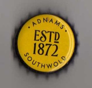 UK Beer Bottle Top Crown Cap Adnams Brewery Suffolk (version e)