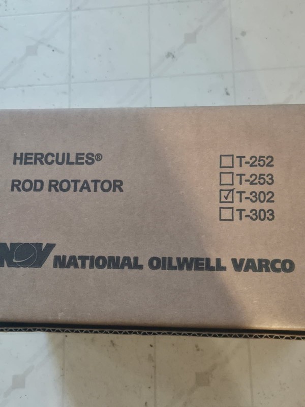 New in box. T302 National Oilwell Varco rod rotator.  $500.00 each OBO. Qty. 3