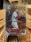 Topps Shohei Ohtani Series 1 #17 Angels Green Foil /499 Baseball Card