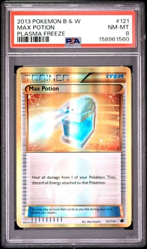 Max Potion graded PSA 8 for sale on eBay