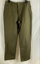 Frank And Oak Men's Olive Green Joey Fatigue Pants Organic Cotton NWT Sz 32x32
