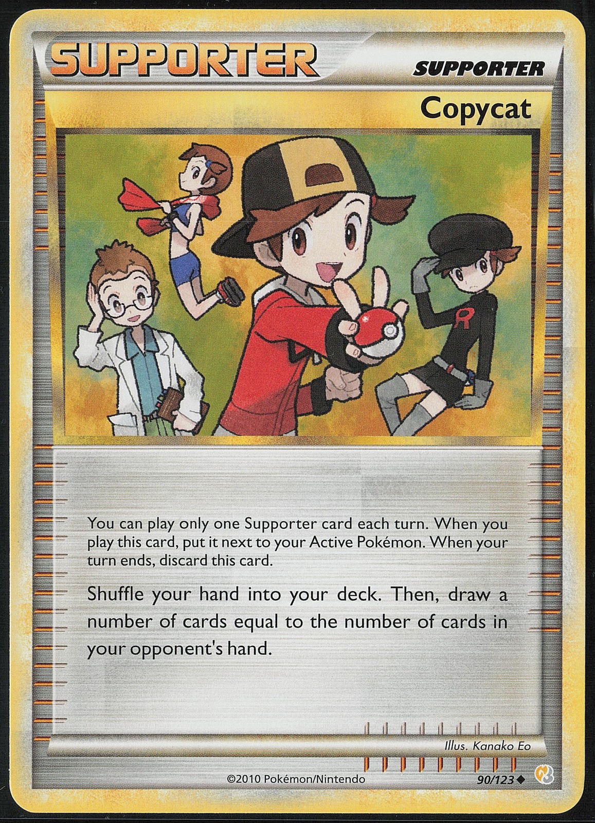 Copycat Uncommon #90/123 HeartGold SoulSilver NM Pokemon