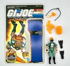 GI JOE: Wet-Suit (1986) 100% Complete! With Backing Card! Excellent!