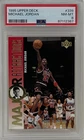 Michael Jordan 1995 Upper Deck Bulls Charlie Sheen Basketball Card #339 PSA 8
