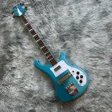 Electric guitar manufacturer direct sales irregular electric guitar/blue silver