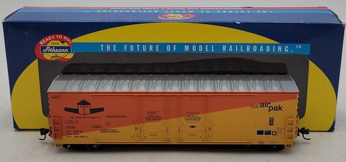 Carro de carga Athearn 91384 escala HO para madera contrachapada Vancouver 50' doble enchufe puerta #11736 | Condition: New
