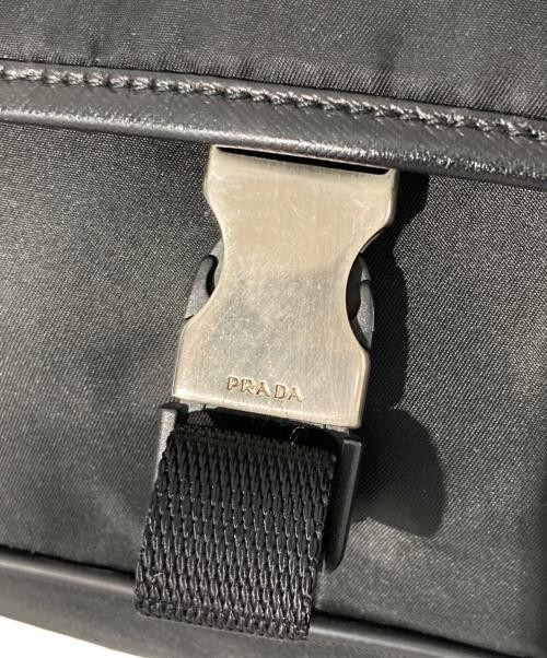 PRADA                    Nylon Shoulder Bag black V158 — image 10