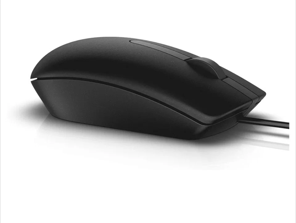 Dell MS116 Mouse USB Wired 570-AAIS- Black - Image 3 of 3