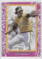 2022 Topps Rip Fuchsia Ripped /65 Catfish Hunter #82 HOF 4z8