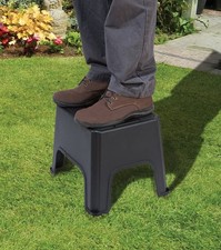 Garland Home & Garden Step Stool Lightweight & Strong Max Load 150Kg 30cm High
