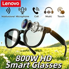 Lenovo New AI Smart Glasses 8MP HD Camera 4K Shooting Real-Time Translation Conv