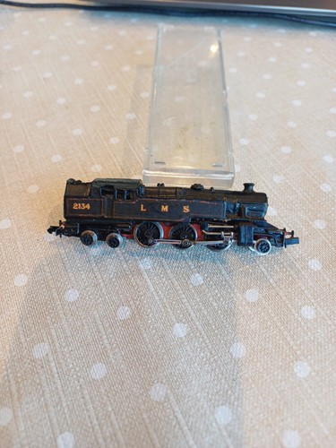 Arnold Rapido Spur N 2-6-4 2134 LMS schwarze Lok. Läuft Ref NG2 | Condition: Used