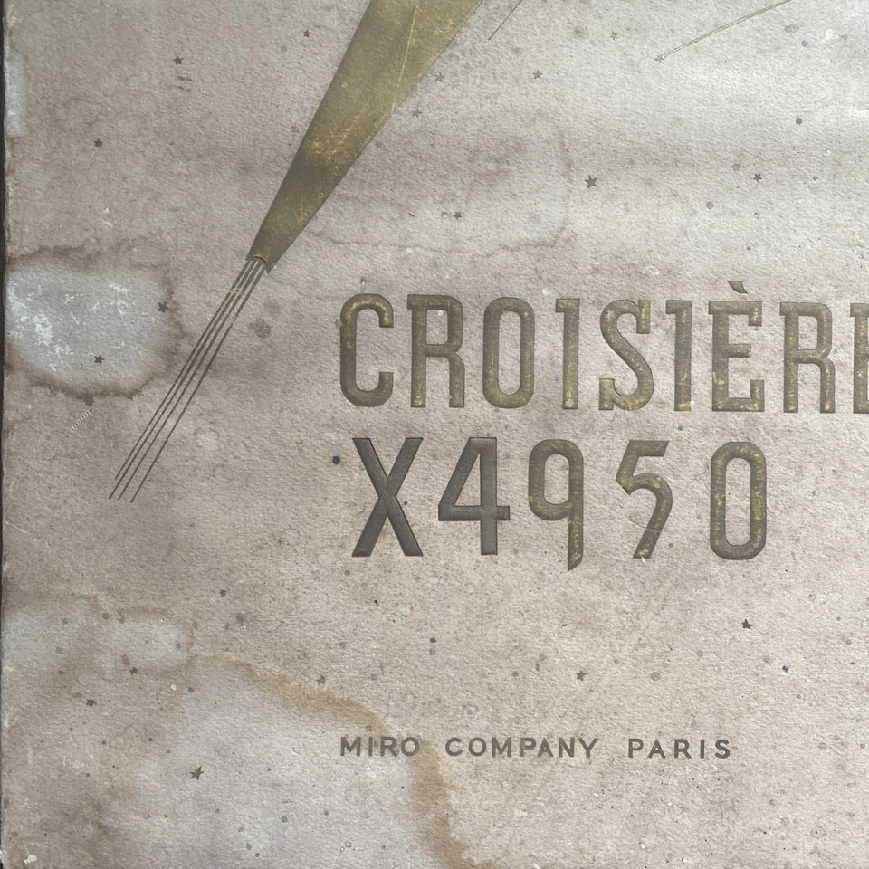JEU CROISIÈRE X4950 1947, MIRO COMPANY CONQUÊTE DE L’ESPACE - Photo 2/4