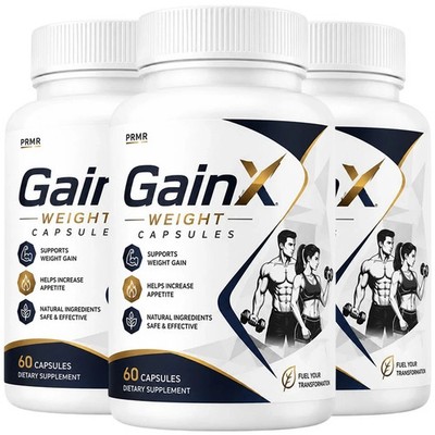 PRMR GainX Dietary Supplement Capsules for Weight Support - (180 Count) USA