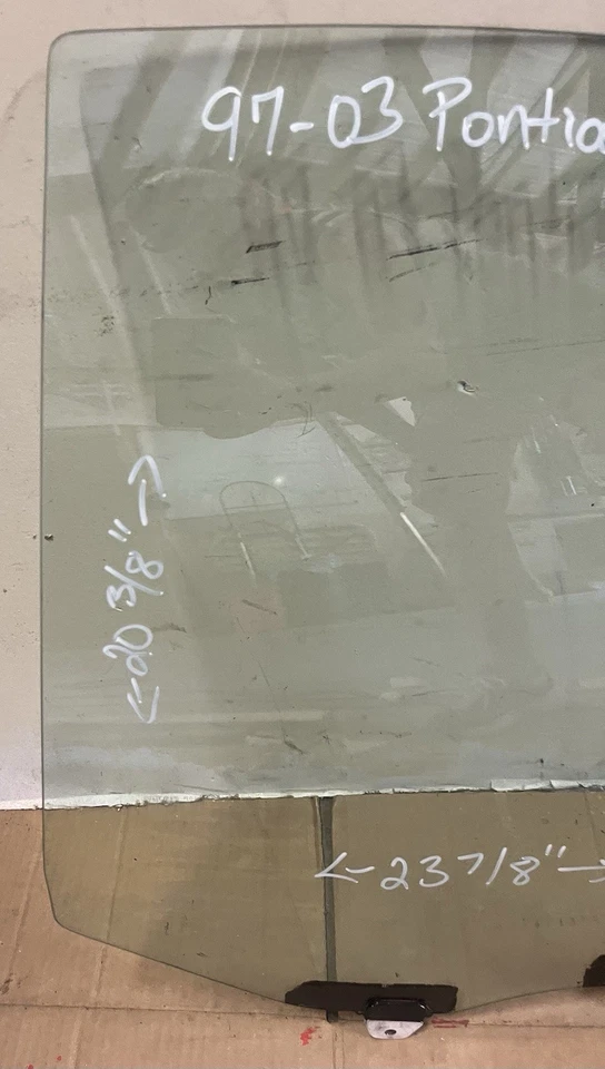 Pontiac Grand Prix 1997-2003 puerta trasera ventana vidrio conductor izquierda izquierda OEM Foto 2 de 4