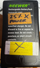 Neewer Rechargable Battery 150WS GREAT FOR PARTS              0326L