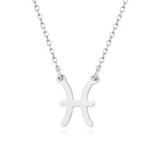 12 Zodiac Necklace for Women, 18K Gold Plated Horoscope Pendant, Astrology Const