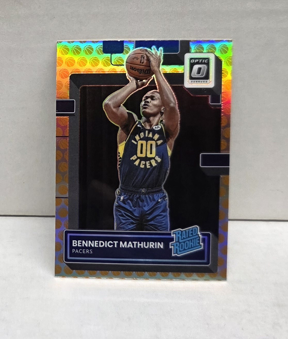 BENNEDICT MATHURIN 2022-23 Optic BASKETBALLS PARALLEL Prizm #209 ~ Rated ROOKIE