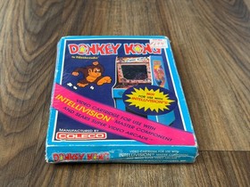 Donkey Kong - Intellivision Coleco 1982 w/ Original Shrink Wrap - Nintendo