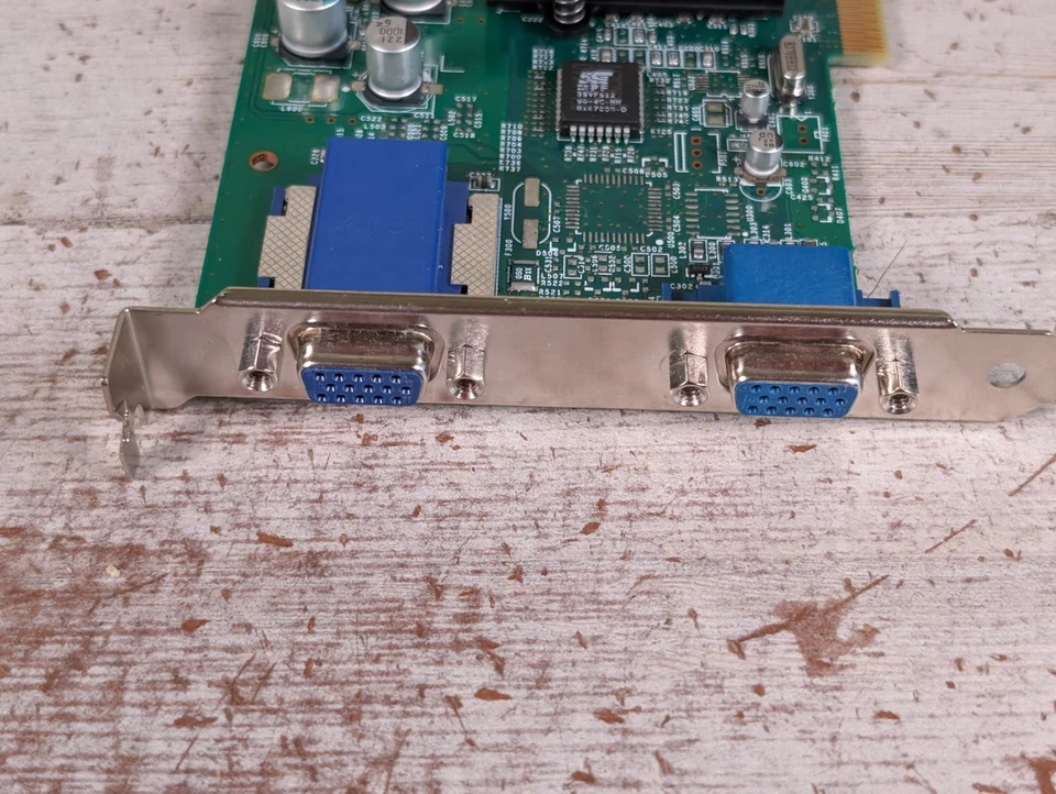 NVIDIA Quadro 2 MXR 32MB Video Graphics Card AGP Dual VGA 10004385 Rev A - Image 2 of 4