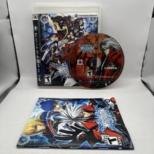 Blazblue Calamity Trigger Playstation 3 PS3 CIB Complete w Manual AKSYS
