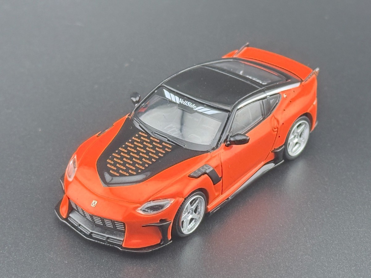 Mini GT Nissan Z VeilSide FFZ400 Orange #989 1/64 | eBay