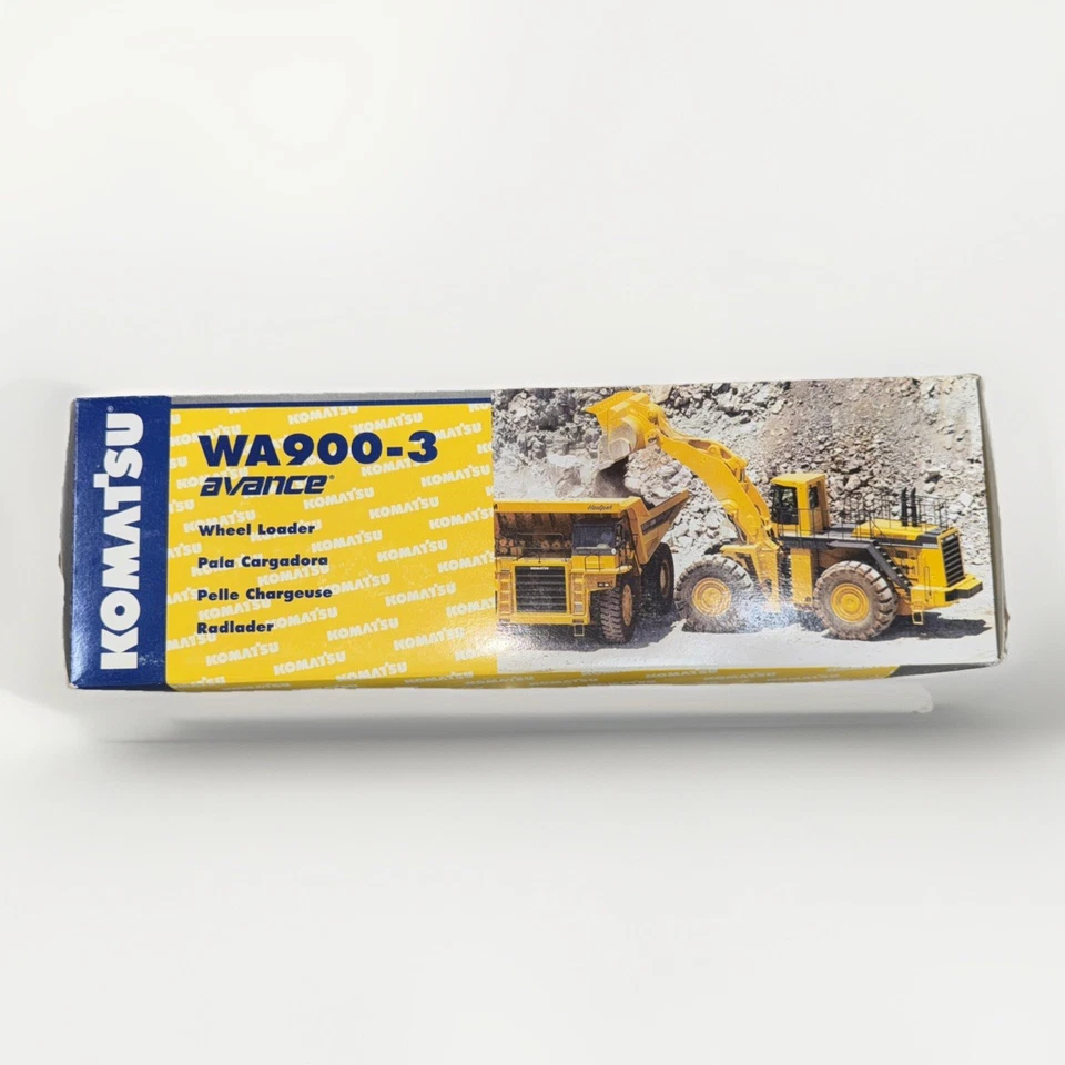 Joal 265 1:50 Scale Komatsu WA900-3 Avance Wheel Loader Die Cast Metal - Image 2 of 3
