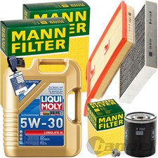 MANN INSPEKTIONSKIT+5L LIQUI 5W-30 MOTORÖL passend für VW POLO 6R FABIA 1.4 TDI