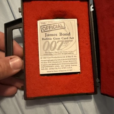 SEALED Daleon James Bond 007 Collector's Edition in Original Boxes