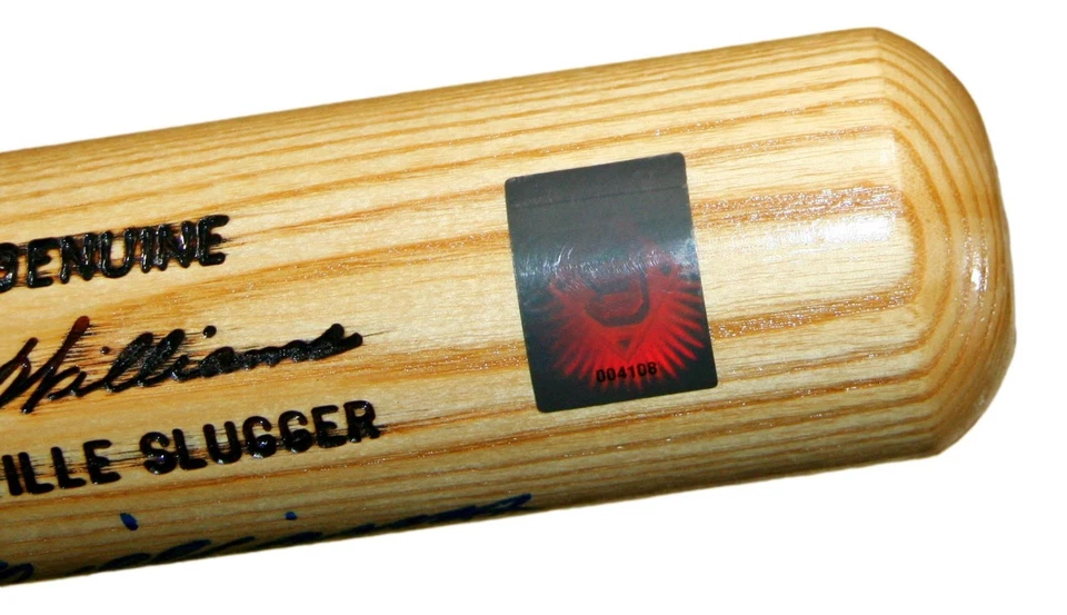 Ted Williams Autographed 35" Player Model Baseball Bat Red Sox PSA/DNA Letter - Image 3 of 4